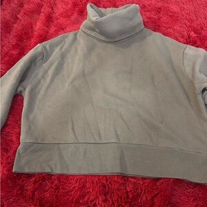 Zara Women's Taupe Turtleneck Sweater